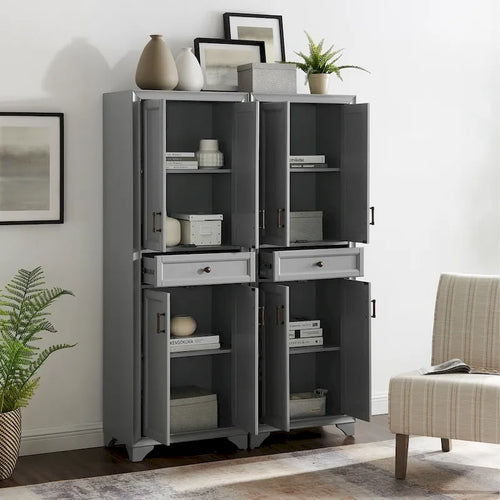 2Pc Pantry Set - 47.5W x 15D x 67.75H