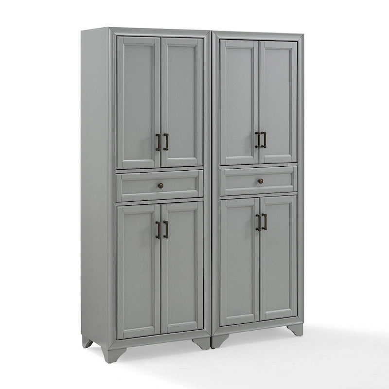 2Pc Pantry Set - 47.5W x 15D x 67.75H