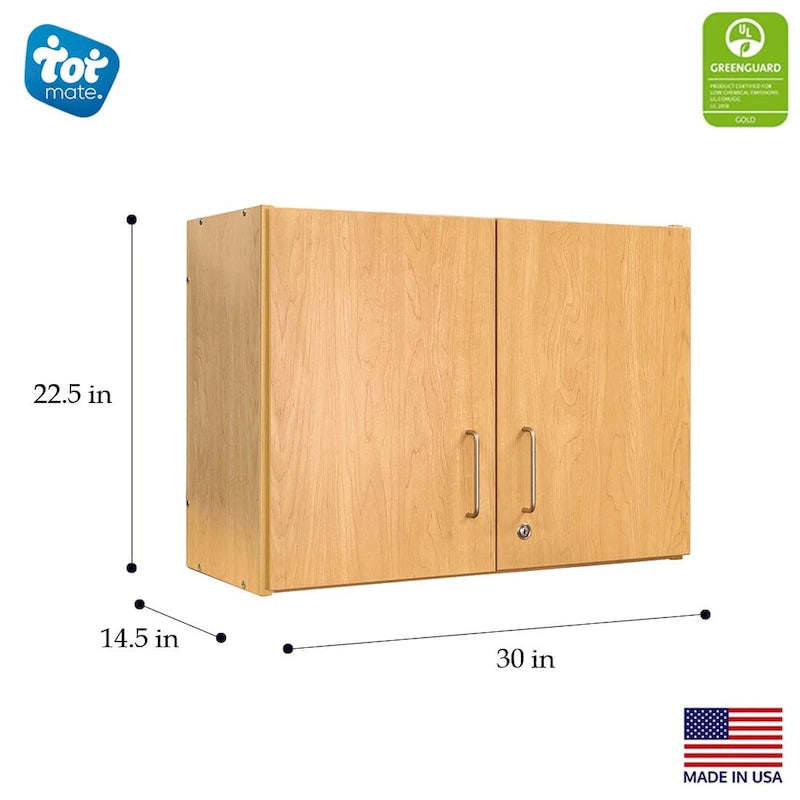 2-Level Wall Cabinet; 30 x 14.5 x 22.5, Ready-To-Assemble