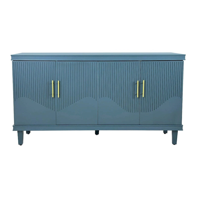 Living Room Large Size 4-Door Cabinet